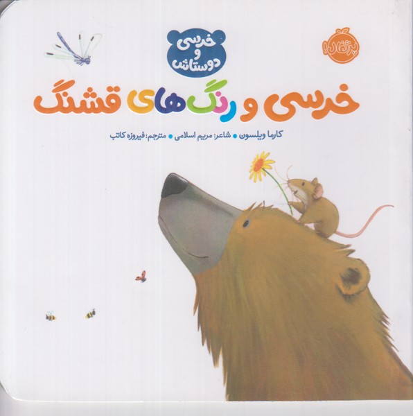 خرسی و رنگ های قشنگ