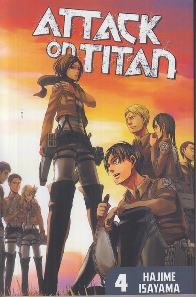 attack on titan 4 (مانگا 4)