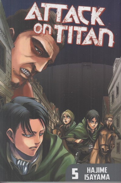 attack on titan 5 (مانگا 5)